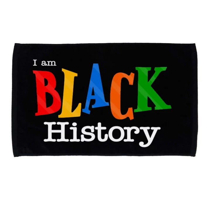 Vintage Black History Month Fist Microfiber Hand Towel