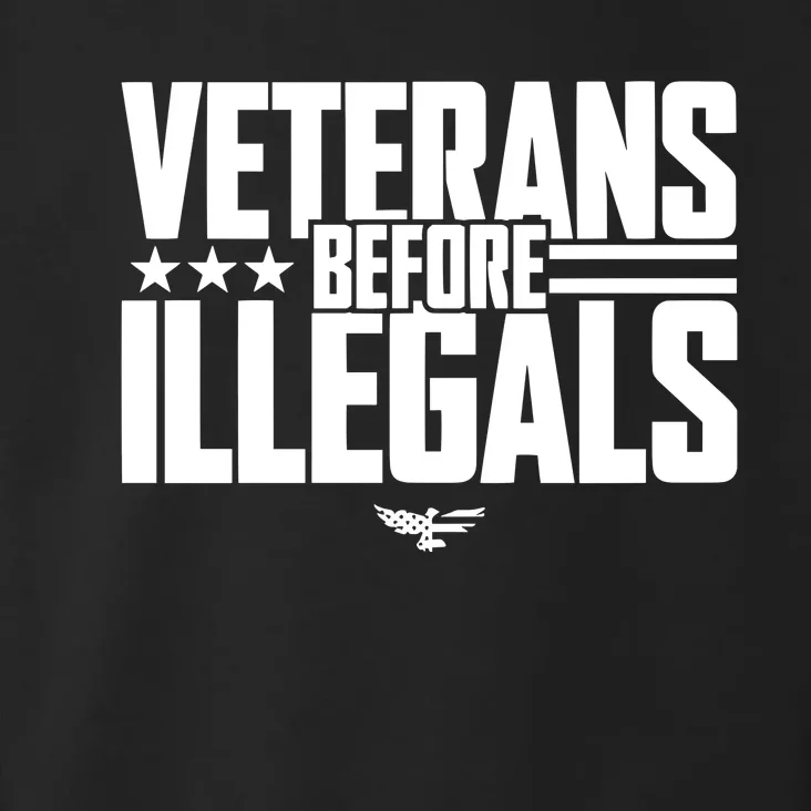 Veterans Before Illegals Toddler Hoodie