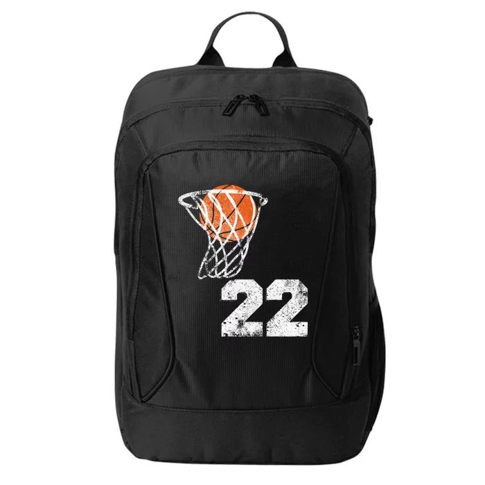 Vintage Basketball Jersey Number 22 City Backpack