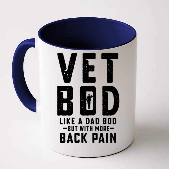 Vet Bod Like A Dad Bod Front & Back Coffee Mug