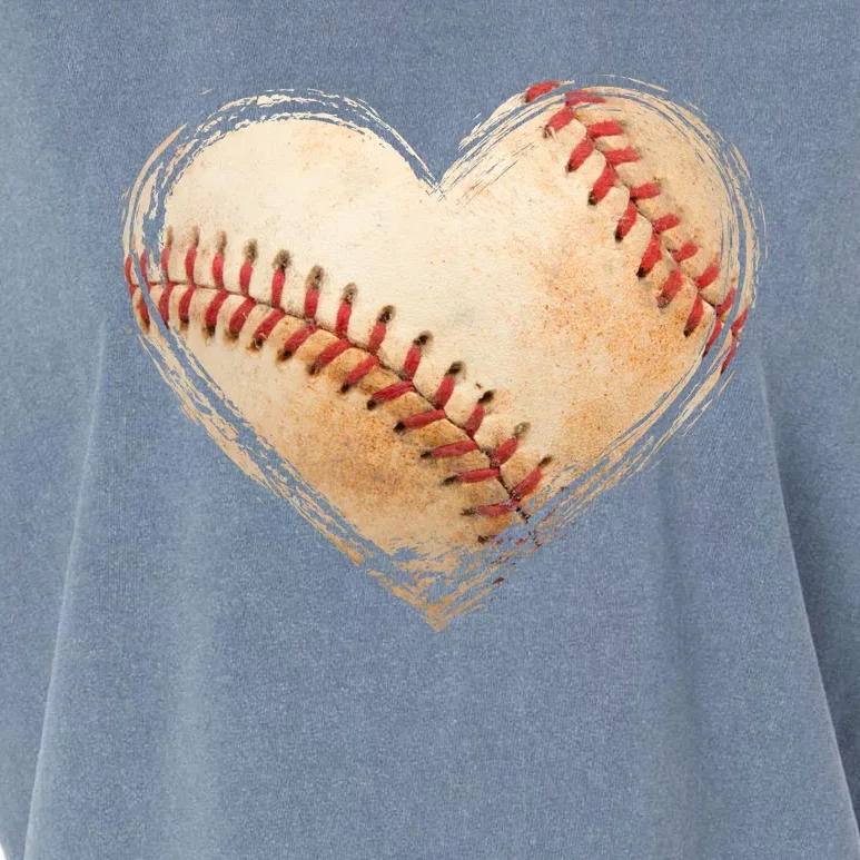 Vintage Baseball Lover Garment-Dyed Women's Muscle Tee