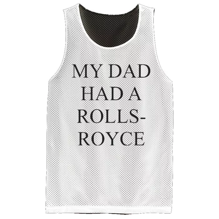 Victoria Beckham My Dad Had A Rolls Royce Mesh Reversible Basketball Jersey Tank