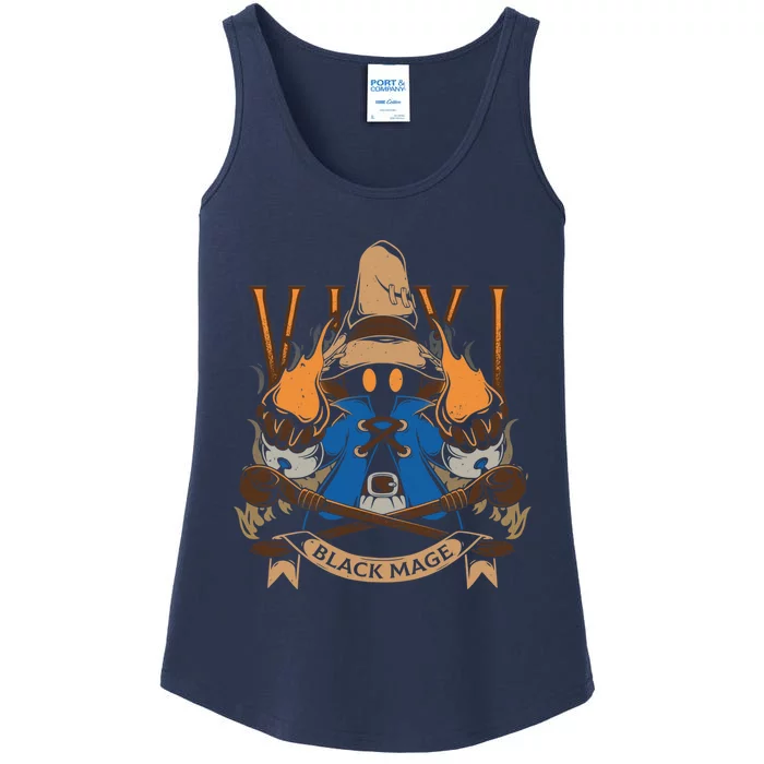 Vivi Black Mage Ladies Essential Tank