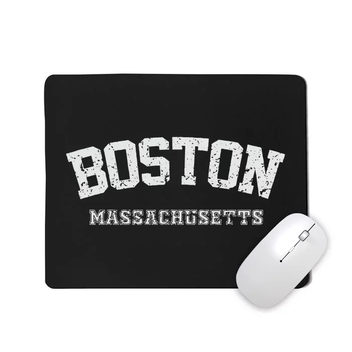 Vintage Boston Massachusetts Est 1630 Souvenir Gift Mousepad