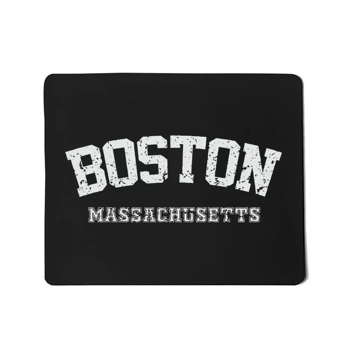 Vintage Boston Massachusetts Est 1630 Souvenir Gift Mousepad