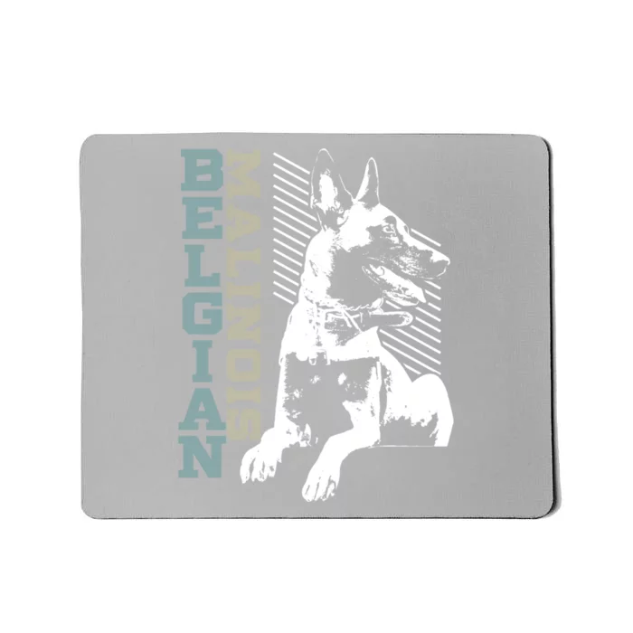 Vintage Belgian Malinois T Design Dog Lovers Gift Mousepad