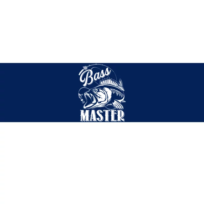 Vintage Bass Master Fishing Pro Bumper Sticker