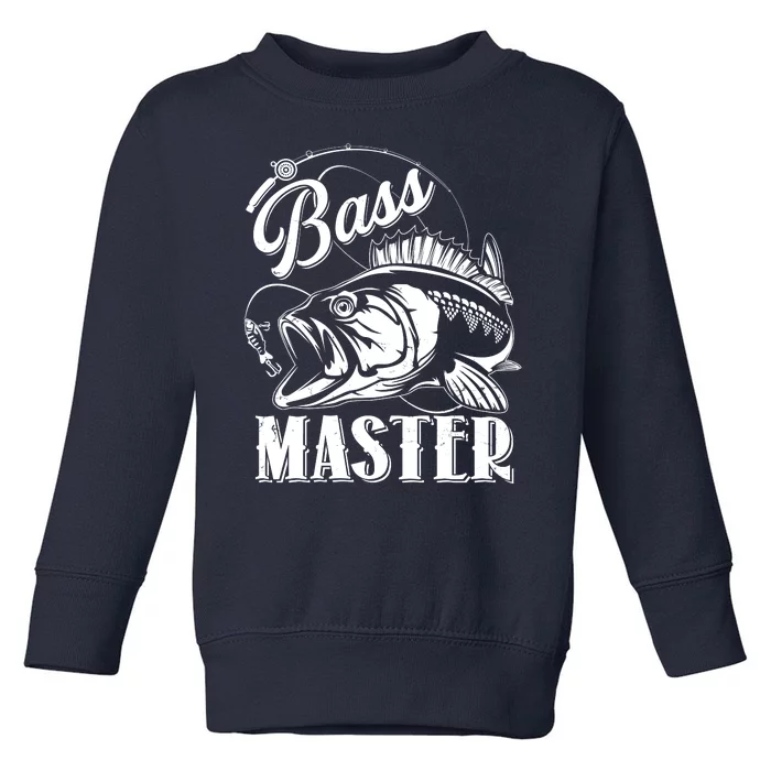 Vintage Bass Master Fishing Pro Toddler Sweatshirt