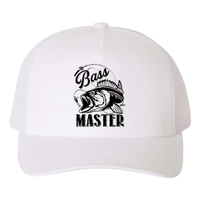 Vintage Bass Master Fishing Pro Yupoong Adult 5-Panel Trucker Hat