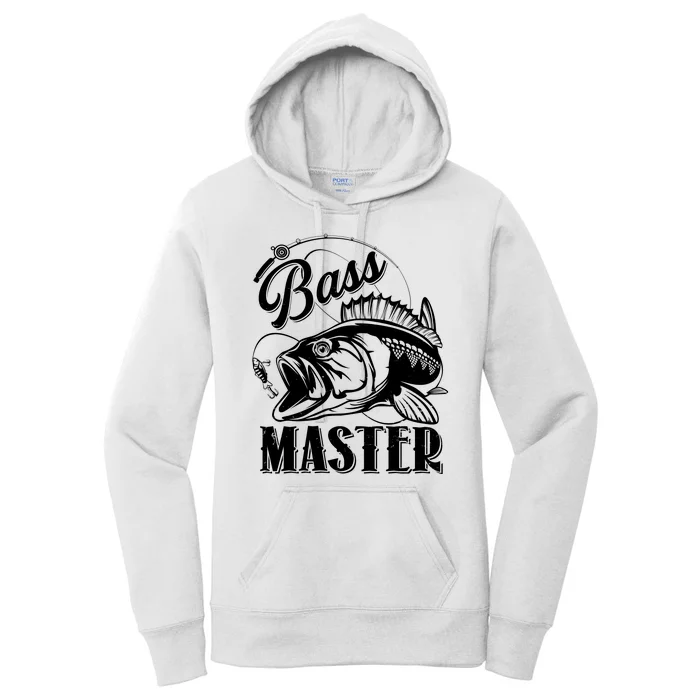 Vintage Bass Master Fishing Pro Women's Pullover Hoodie