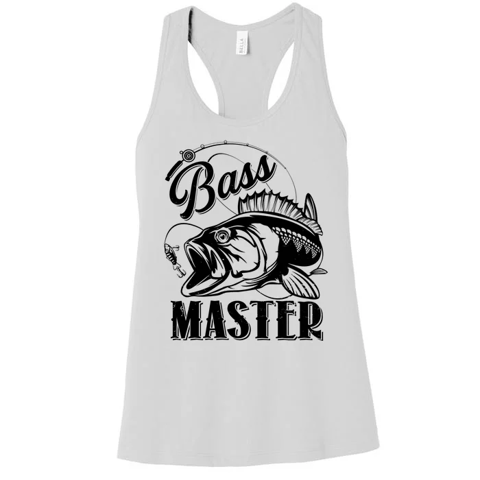 Vintage Bass Master Fishing Pro Women's Racerback Tank