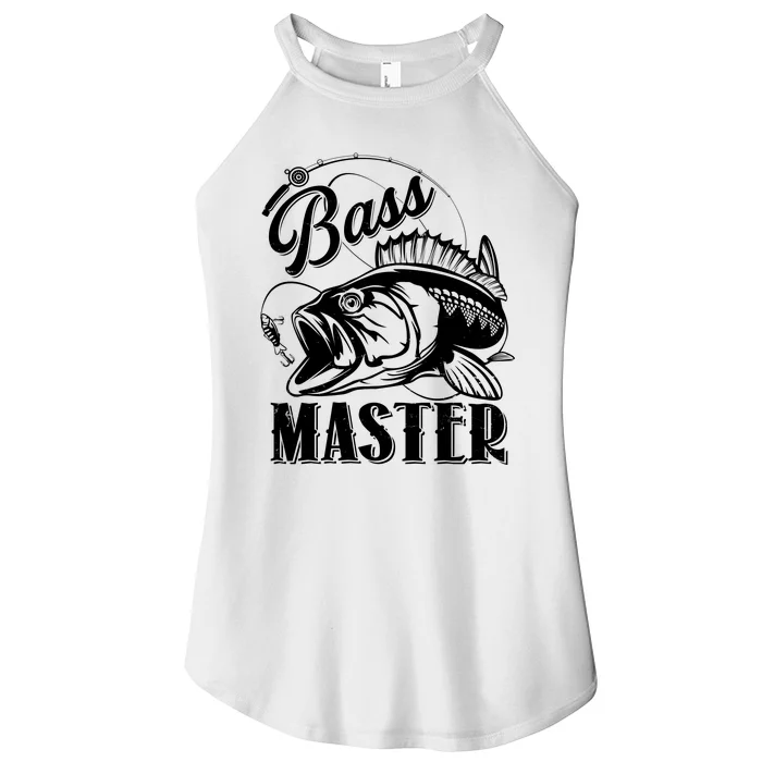 Vintage Bass Master Fishing Pro Women’s Perfect Tri Rocker Tank