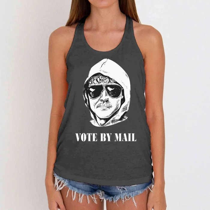 Vote By Mail Women's Knotted Racerback Tank