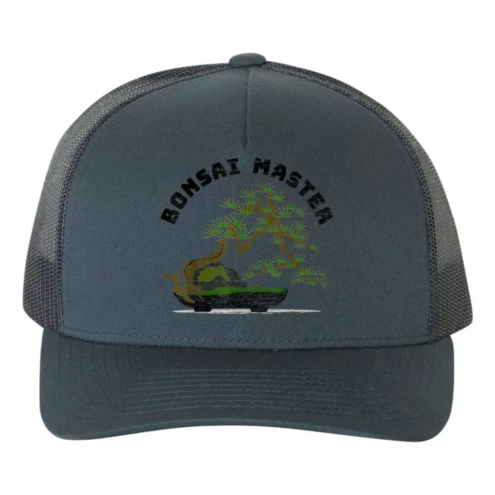 Vintage Bonsai Master Bonsai Tree Yupoong Adult 5-Panel Trucker Hat