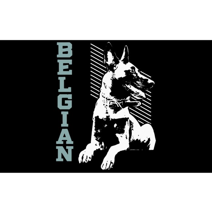 Vintage Belgian Malinois T Design Dog Lovers Gift Bumper Sticker