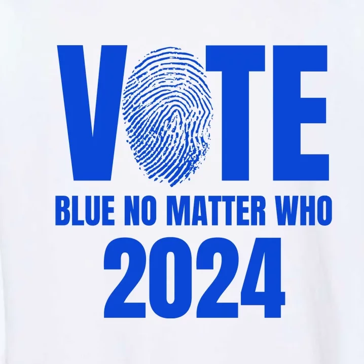 Vote Blue No Matter Who 2024 Garment-Dyed Sweatshirt