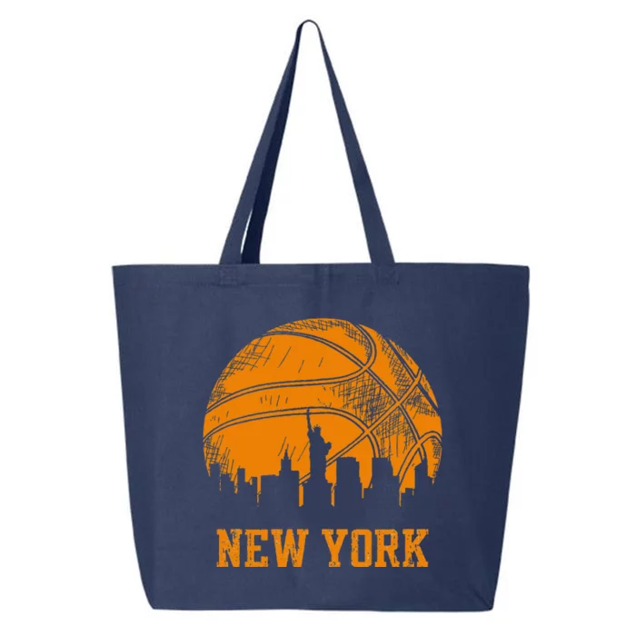 Vintage Basketball New York City Skyline Outfit 25L Jumbo Tote