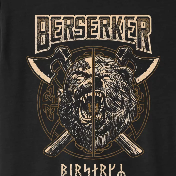 Viking Berserker Norse Pagan Bear Warrior ChromaSoft Performance T-Shirt