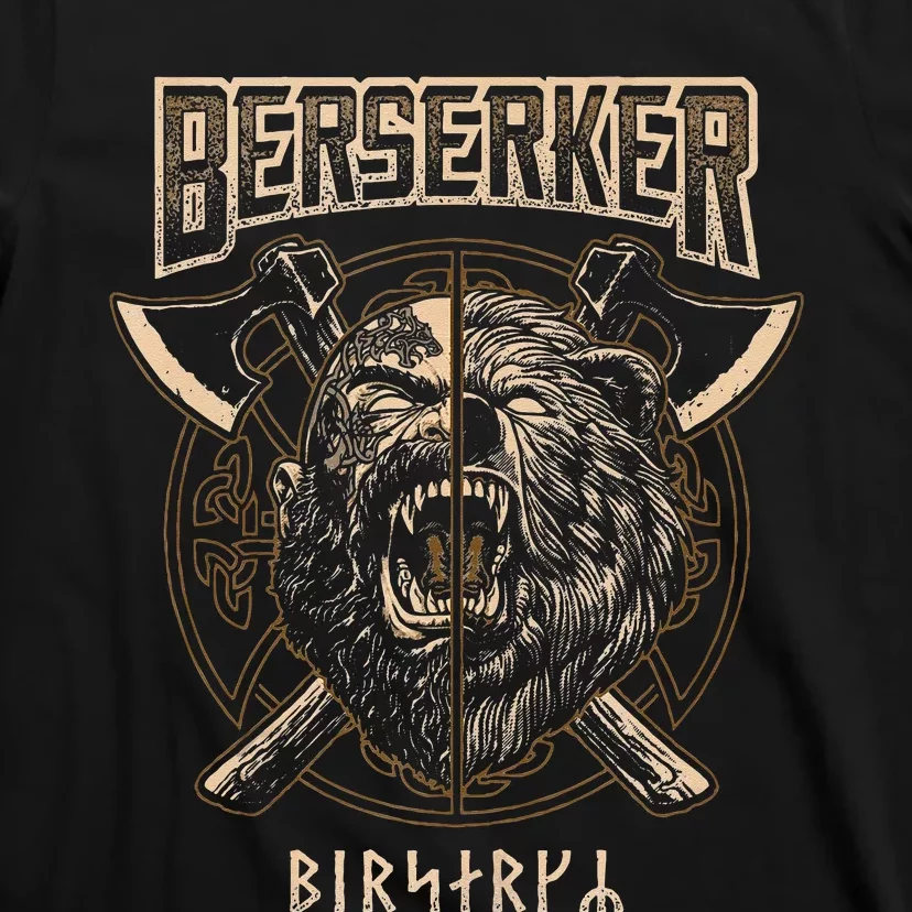 Viking Berserker Norse Pagan Bear Warrior T-Shirt