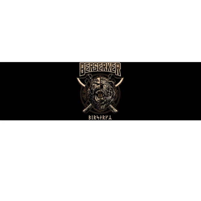 Viking Berserker Norse Pagan Bear Warrior Bumper Sticker