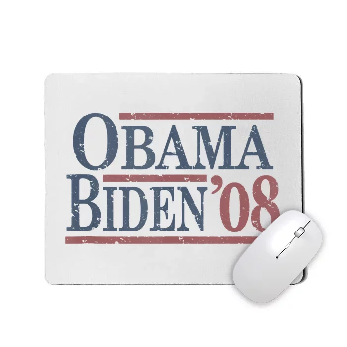 Vintage Barack Obama Joe Biden 2008 Mousepad