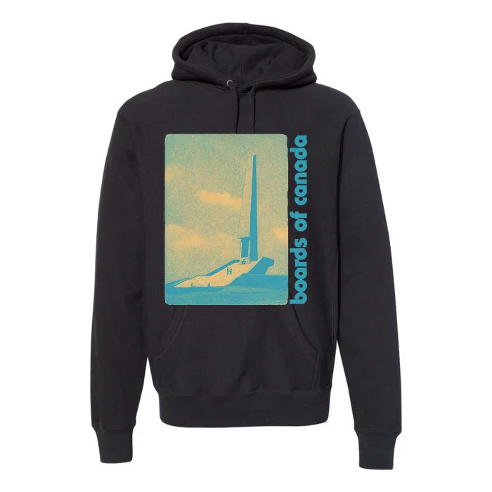 Vintage Boards Of Canada Retro Original Fan Art Design Premium Hoodie