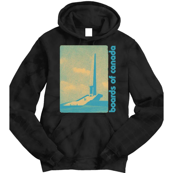 Vintage Boards Of Canada Retro Original Fan Art Design Tie Dye Hoodie