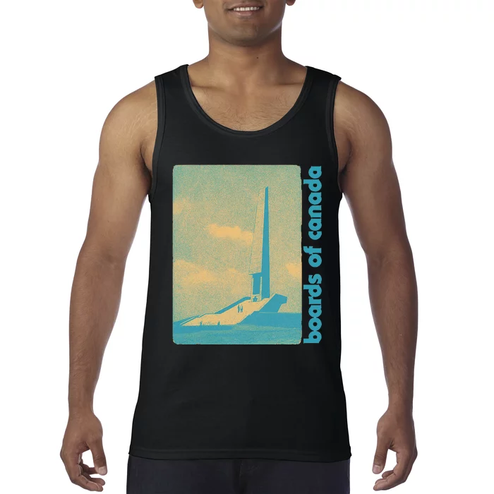 Vintage Boards Of Canada Retro Original Fan Art Design Tank Top