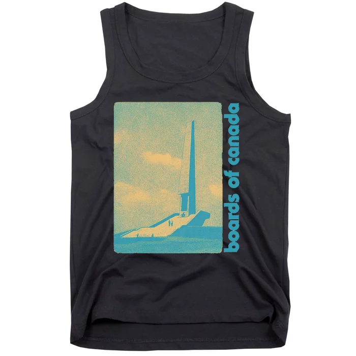 Vintage Boards Of Canada Retro Original Fan Art Design Tank Top