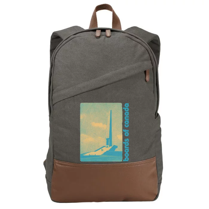 Vintage Boards Of Canada Retro Original Fan Art Design Cotton Canvas Backpack