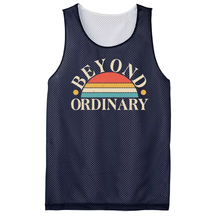 Vintage Beyond Ordinary Mesh Reversible Basketball Jersey Tank