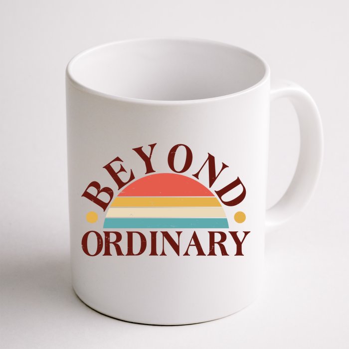 Vintage Beyond Ordinary Front & Back Coffee Mug