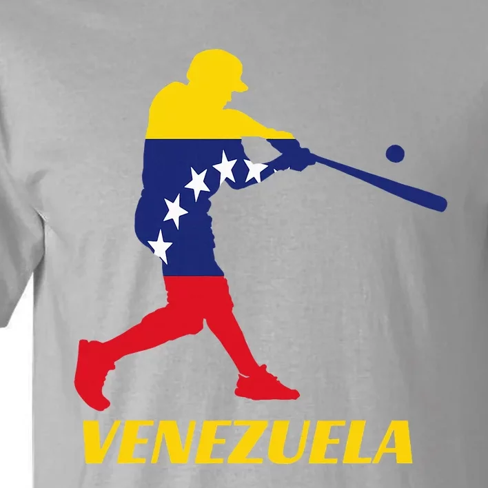 Venezuelan Baseball Player Batter National Team Flag Gift Tall T-Shirt