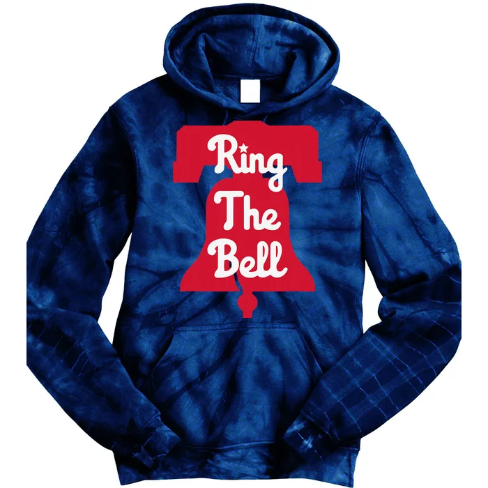 Vintage Baseball Ring The Bel.L Philadelphia Baseball Tie Dye Hoodie