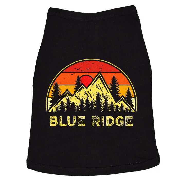 Vintage Blue Ridge Georgia Ga Mountains Hiking Souvenir Doggie Tank