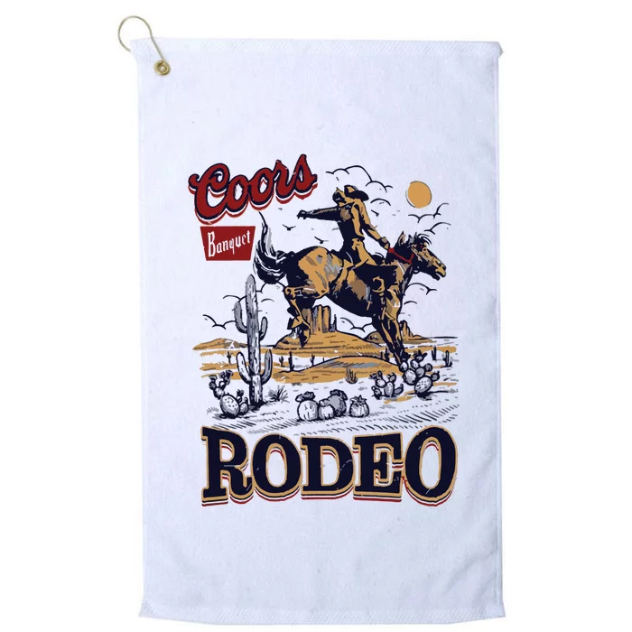 Vintage Banquet Rodeo Platinum Collection Golf Towel