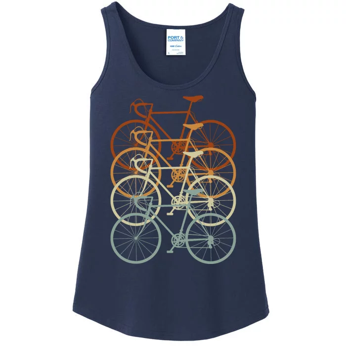 Vintage Bike Retro Bicycle Ladies Essential Tank