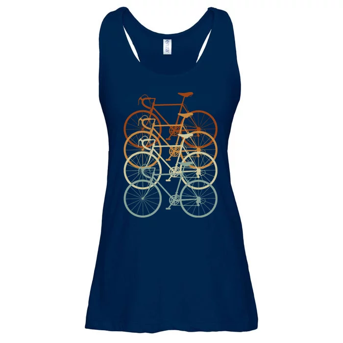 Vintage Bike Retro Bicycle Ladies Essential Flowy Tank