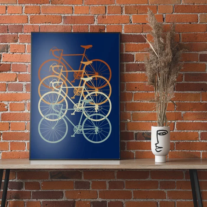 Vintage Bike Retro Bicycle Poster