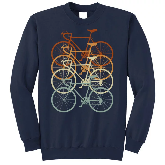 Vintage Bike Retro Bicycle Tall Sweatshirt