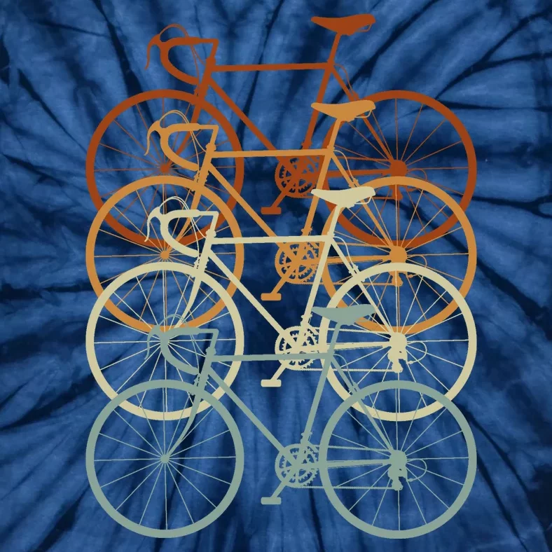 Vintage Bike Retro Bicycle Tie-Dye T-Shirt