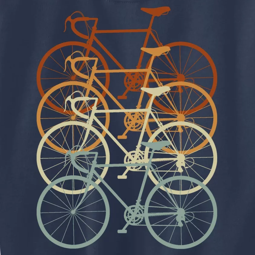 Vintage Bike Retro Bicycle Kids Sweatshirt