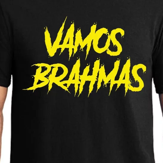 Vamos Brahmas San Antonio Football Tailgate Pajama Set