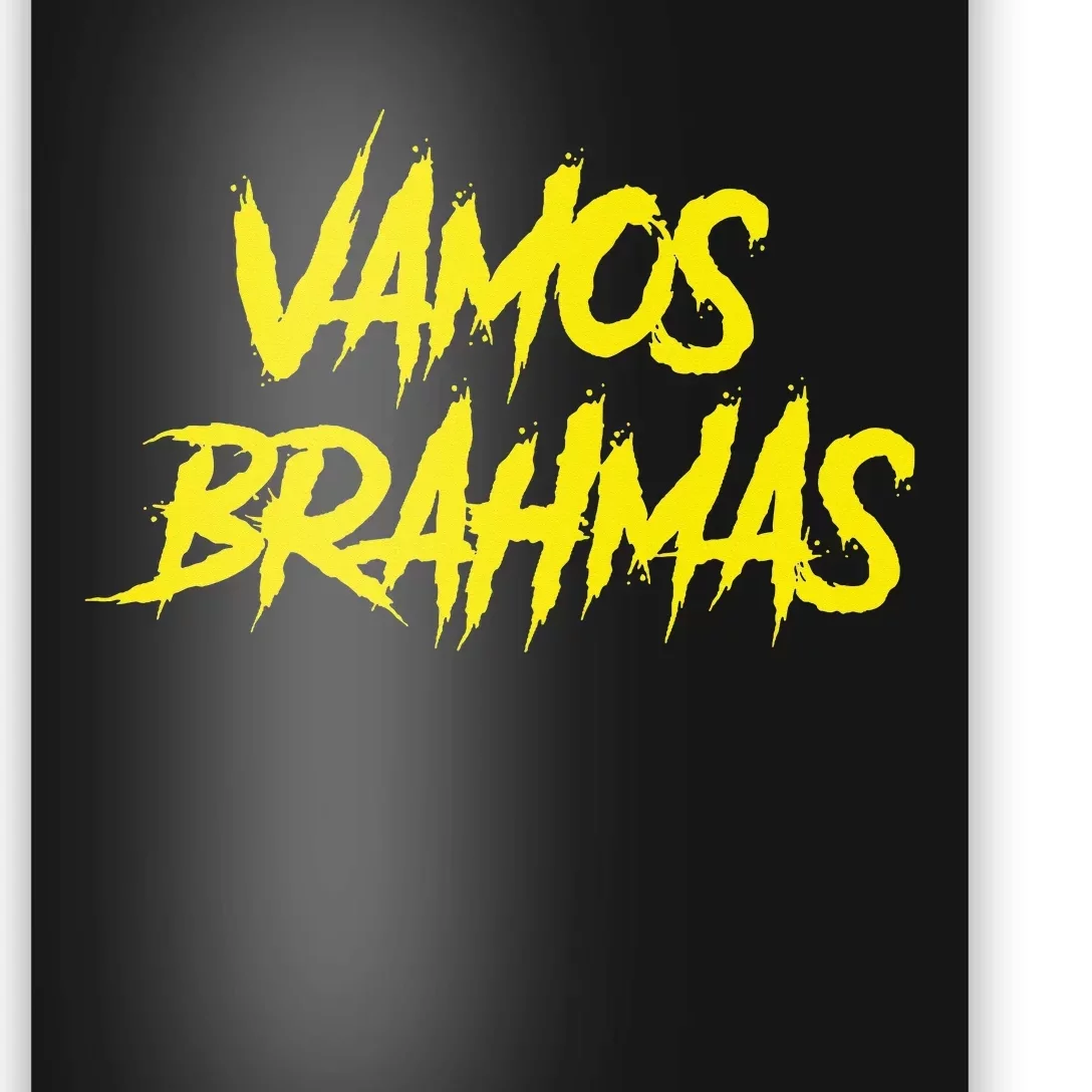 Vamos Brahmas San Antonio Football Tailgate Poster