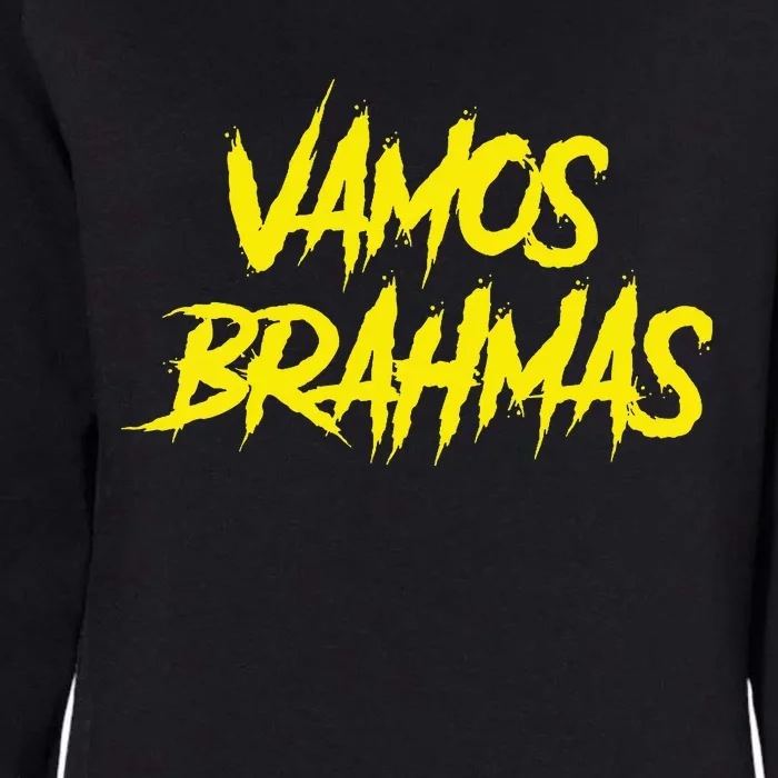 Vamos Brahmas San Antonio Football Tailgate Womens California Wash Sweatshirt