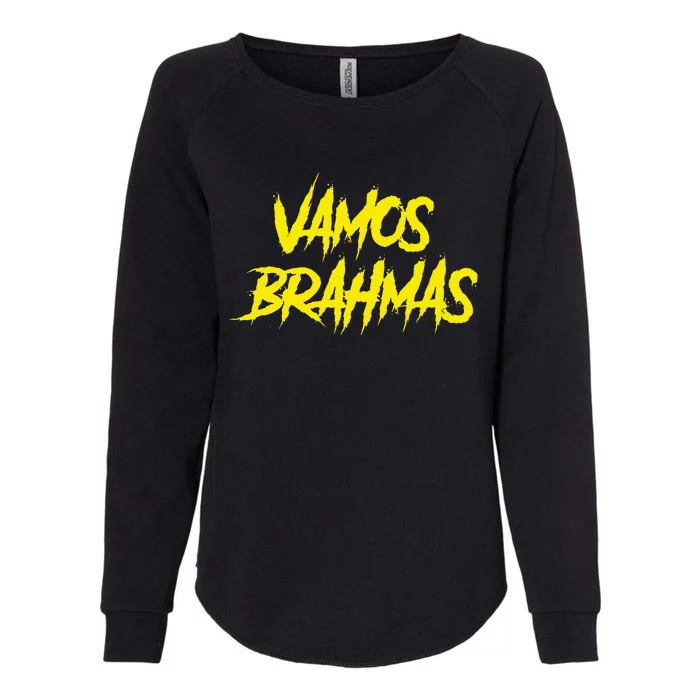 Vamos Brahmas San Antonio Football Tailgate Womens California Wash Sweatshirt