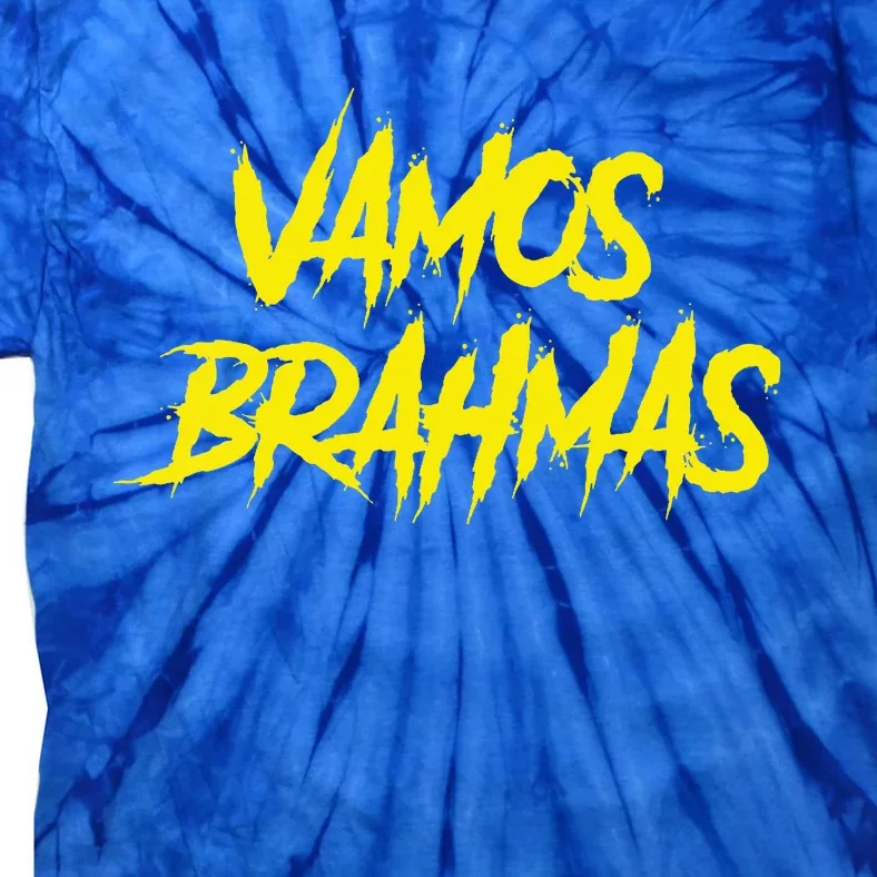 Vamos Brahmas San Antonio Football Tie-Dye T-Shirt