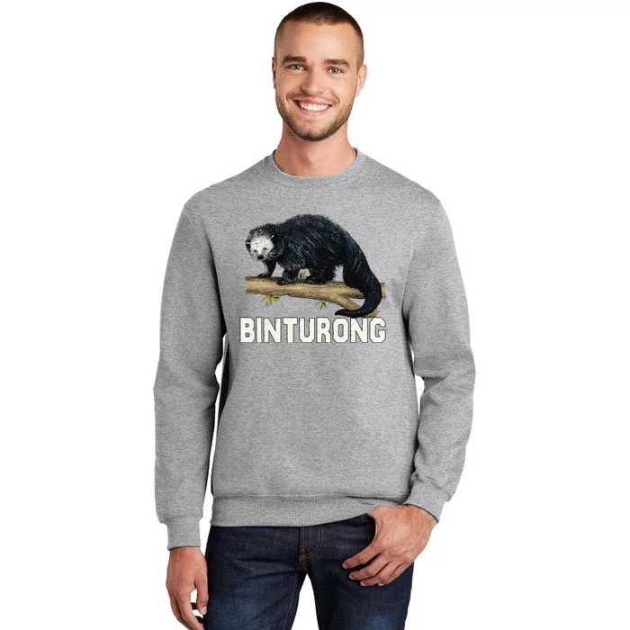 Vintage Binturong Sunset Tall Sweatshirt