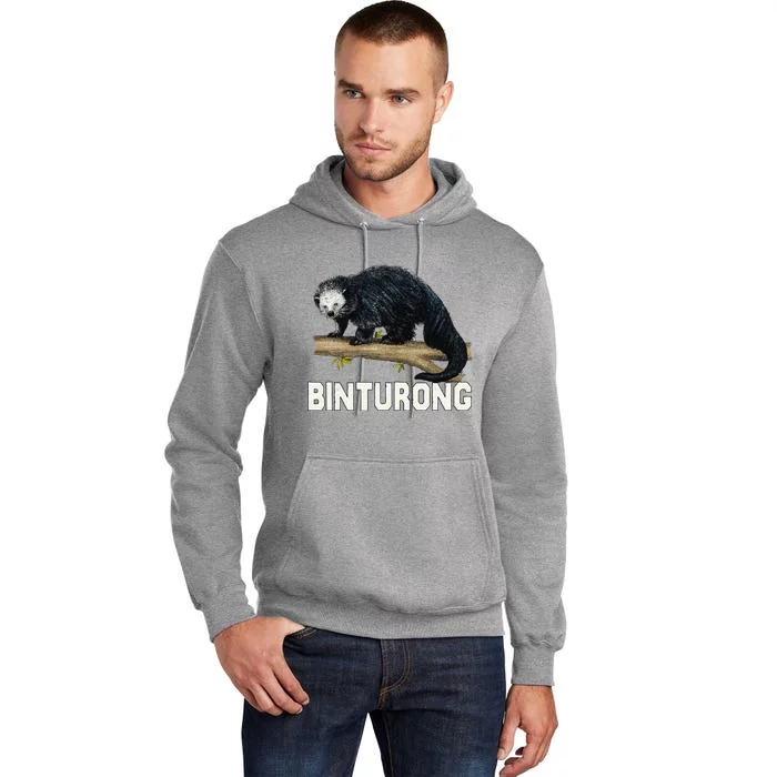 Vintage Binturong Sunset Tall Hoodie