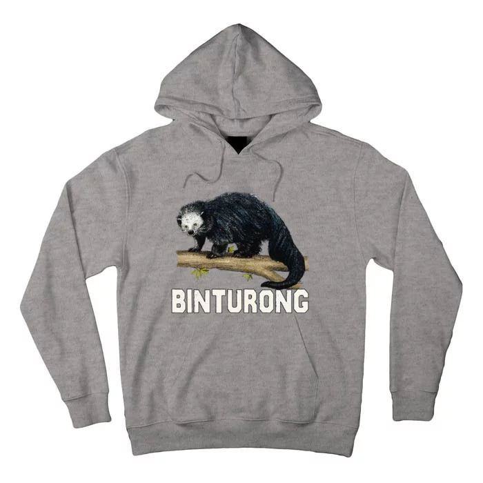 Vintage Binturong Sunset Tall Hoodie